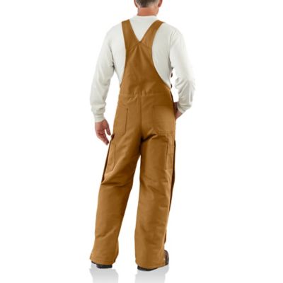 Image showing  Men's Flame-Resistant Duck Bib Lined Overalls