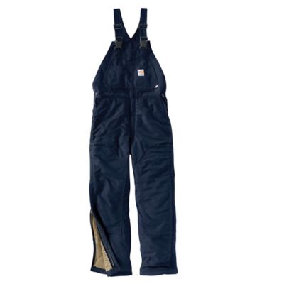 Carhartt Men's Flame-Resistant Duck Bib Lined Overalls -  80129958