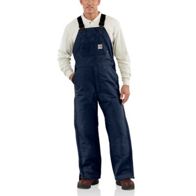Image showing  Men's Flame-Resistant Duck Bib Lined Overalls