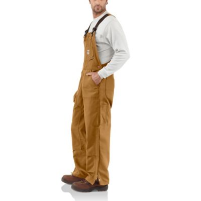 Image showing 4 th Carhartt Men's Flame-Resistant Duck Bib Overalls