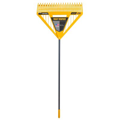 True Temper 26-IN. Dual Tine Poly Leaf Rake