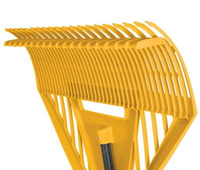 Image showing  26 in. Poly Dual Tine Leaf Rake