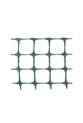 Image showing  25 ft. x 3 ft. Garden Fence, Green, 2 in. x 2 in. Mesh