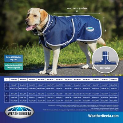Image showing 1 th WeatherBeeta ComFiTec Parka 1200D Deluxe Dog Coat