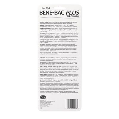Image showing  Bene-Bac Plus FOS and Probiotics Gel Syringe for Pets, 15g