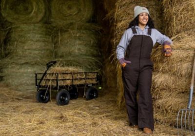 Image showing  12 cu. ft. 1,400 lb. Capacity Heavy-Duty Towable Utility Cart