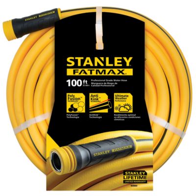 Stanley 5/8 in. x 100 ft. FATMAX Professional Grade Garden Water Hose