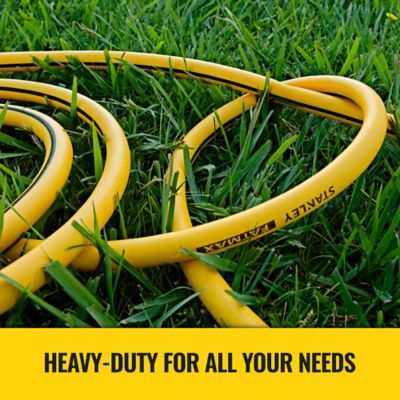Image showing 6 th Stanley 5/8 in. x 50 ft. Fatmax Garden Water Hose Coupling with Titan