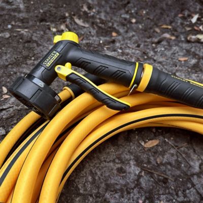 Image showing 9 th Stanley 5/8 in. x 50 ft. Fatmax Garden Water Hose Coupling with Titan