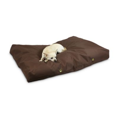 Snoozer Waterproof Rectangle Mat Dog Bed Waterproof and big enough for the dog to be very comfortable