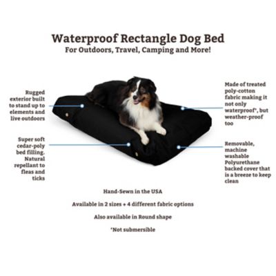 Image showing  Waterproof Rectangular Mat Dog Bed