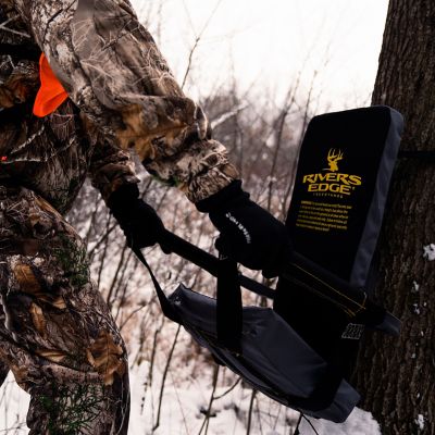 Image showing 4 th Rivers Edge Lounger 3 in. Foam Padded Tree Seat with Backrest