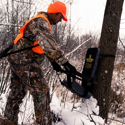 Image showing 5 th Rivers Edge Lounger 3 in. Foam Padded Tree Seat with Backrest