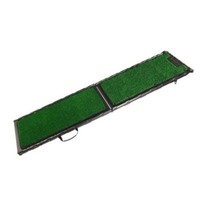 Image showing  Natural-Step Pet Ramp for Dogs Up to 250 lb., 72 in., Green Grass