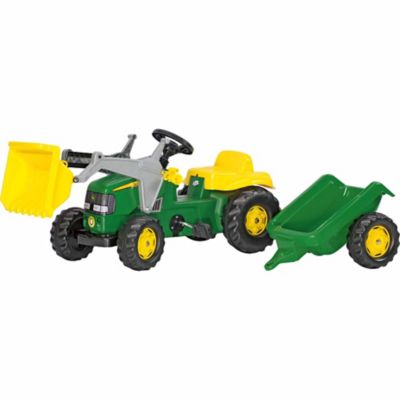 john deere push along tractor