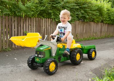 Image showing  by rolly Kids Pedal Tractor with Trailer, Ages 3-6