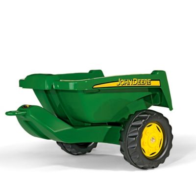 Kettler Rolly Toys John Deere Tipper Toy Trailer, 22 in. x 18 in. x 13 in., Compatible with All Rolly Tractors