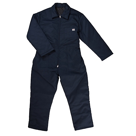 Work King Men's Lined Twill Coveralls