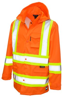 Tough Duck Men's Safety Rain Jacket