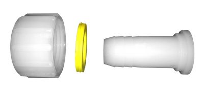 Green Leaf Inc. 3/4 in. Female GHT x 3/4 in. Hose Barb Swivel Fitting