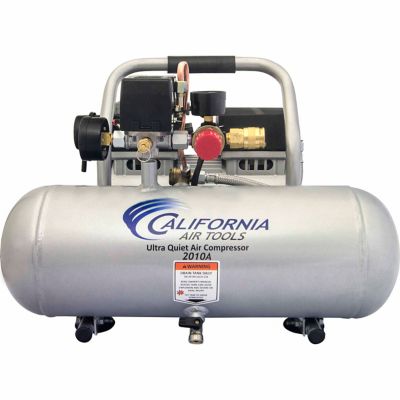 California Air Tools 1 HP 2 gal. Ultra Quiet and Oil-Free Aluminum Tank Air Compressor Good inexpensive quiet little air compressor