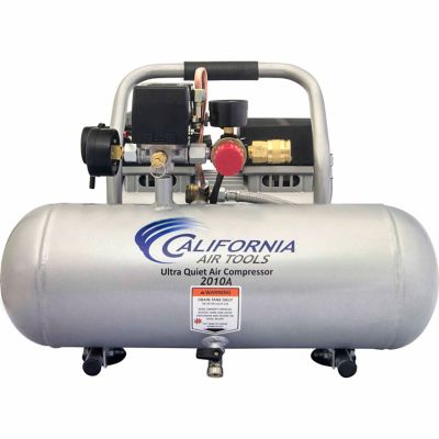 California Air Tools 1 HP 2 gal. Ultra Quiet and Oil-Free Aluminum Tank Air Compressor This is a very good, light duty air compressor