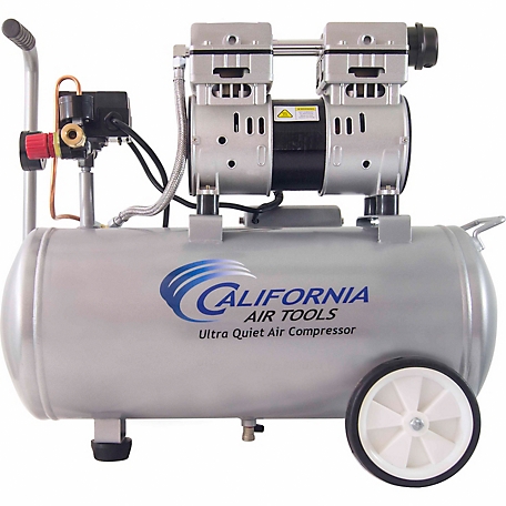 California Air Tools 1 HP 8 gal. Ultra Quiet and Oil-Free Steel Tank Air Compressor