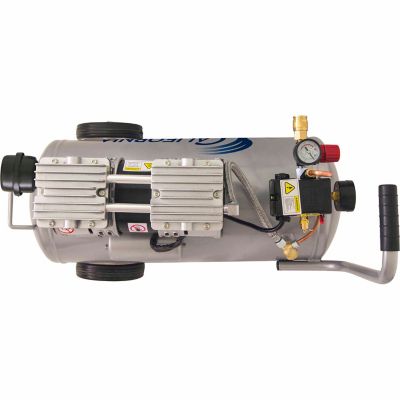 Image showing  1 HP 8 gal. Ultra Quiet and Oil-Free Steel Tank Air Compressor