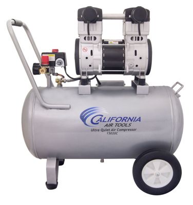 California Air Tools 2 HP 15 gal. Ultra Quiet Oil-Free Steel Tank Air Compressor