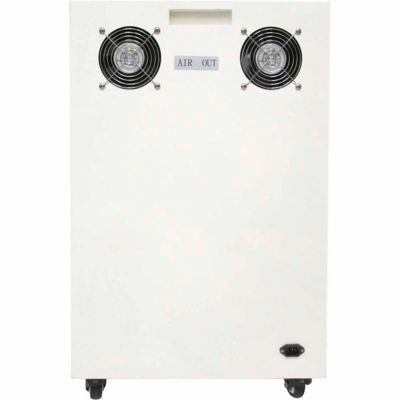 Image showing  1.0 HP 8.0 gal. Ultra Quiet and Oil-Free Steel Tank Air Compressor in Soundproof Cabinet