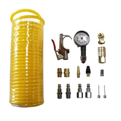 Image showing  16 pc. Air Hose and Air Tool Accessory Kit