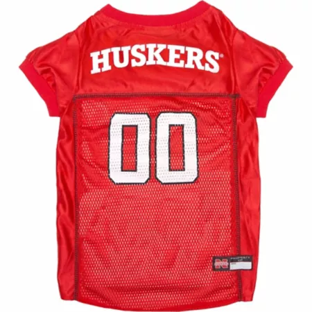 Pets First Pet First NCAA Nebraska Cornhuskers Pet Jersey Dog Jerseys