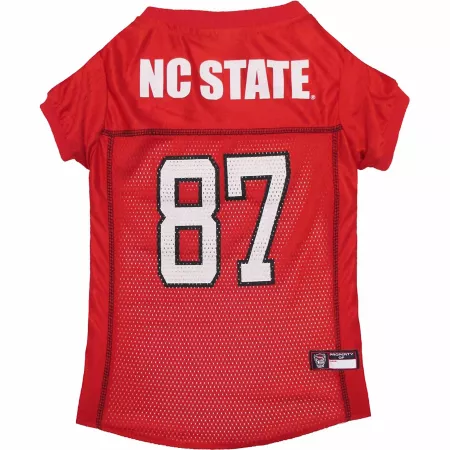 Pets First NCAA NC State Wolfpack Pet Jersey Dog Jerseys