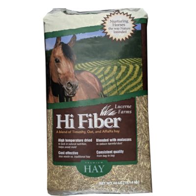 Lucerne Farms Hi Fiber Chopped Forage Horse Feed, 40 lb.