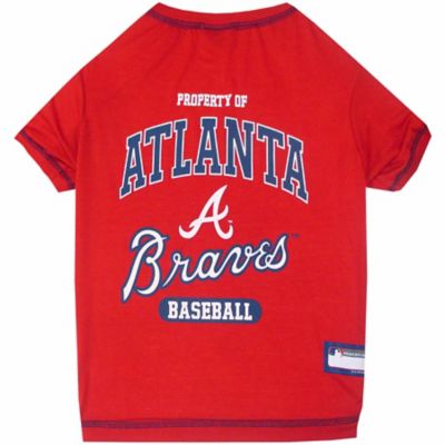 Pets First Atlanta Braves Dog T-Shirt, 8 oz.
