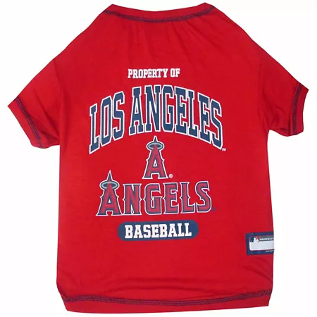 Pets First Los Angeles Angels Dog T-Shirt 8 oz. Dog Shirts