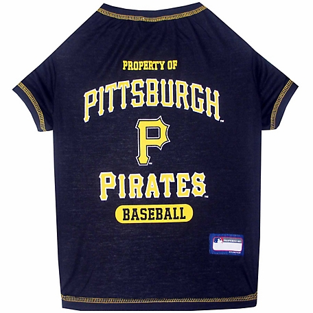 Pets First Pittsburgh Pirates Dog T-Shirt, 8 oz.