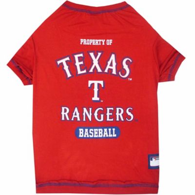 Pets First Texas Rangers Dog T-Shirt