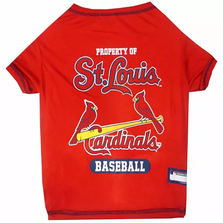 Pets First St Louis Cardinals Dog T-Shirt 8 oz. Dog Shirts