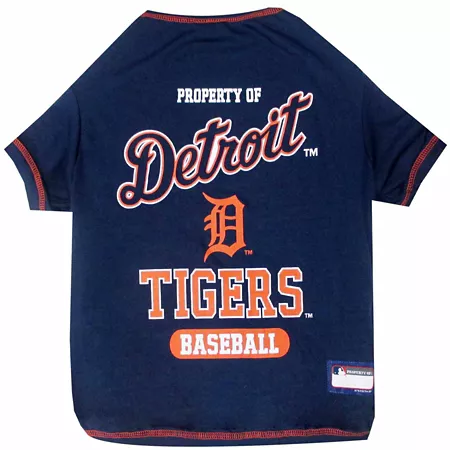 Pets First Detroit Tigers Dog T-Shirt 8 oz. Dog Shirts