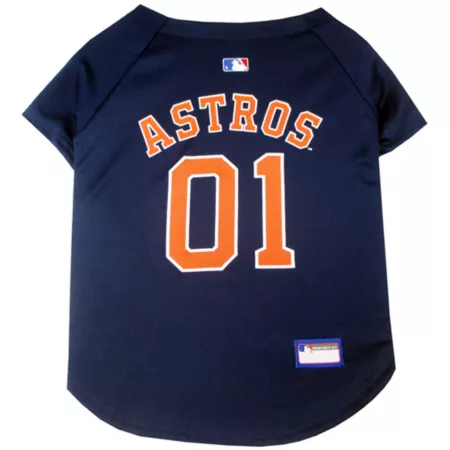 Pets First Houston Astros Dog Jersey 8 oz. Dog Jerseys