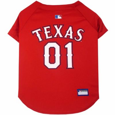 Pets First Texas Rangers Dog Jersey