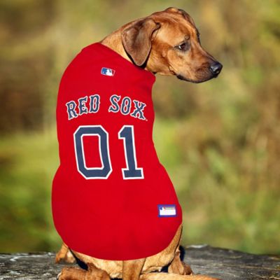 Image showing 2 th Pets First Boston Red Sox Dog Jersey Large