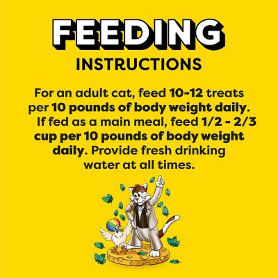 Image showing  MixUps Crunchy and Soft Catnip Fever Flavor Cat Treats, 6.3 oz. Pouch