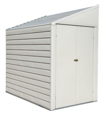Arrow 4 ft. x 7 ft. Yardsaver Shed, Eggshell Color