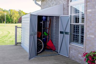 Image showing  4 ft. x 7 ft. Yardsaver Shed, Eggshell Color