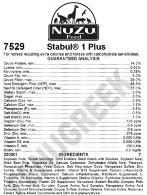 Image showing  Plus Fenugreek Horse Feed, 40 lb.