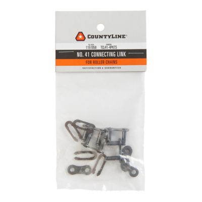 Image showing  41 Chain Size Connecting Chain Links, 4-Pack