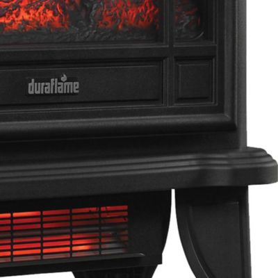 Image showing  Electric 21 in. Infrared Stove, 1,000 sq. ft., 5,200 BTUs, Black