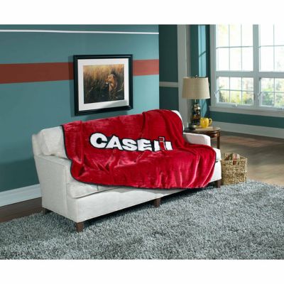 Case Ih Micro Raschel Throw Red 50 In X 70 In At Tractor Supply